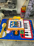 2-in-1 Musical Piano and Drum Carpet Playmat