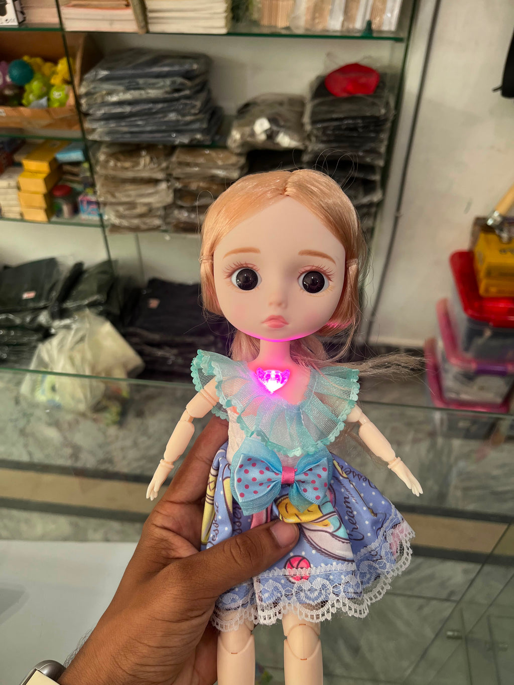 Light-Up Jointed Fashion Doll