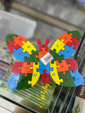Educational Wooden Butterfly Puzzle