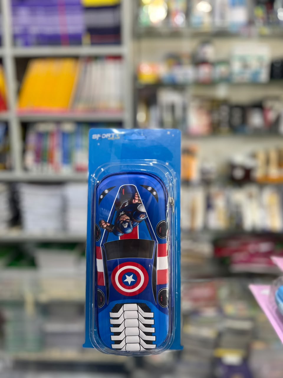 Superhero Shield Design Pencil Case