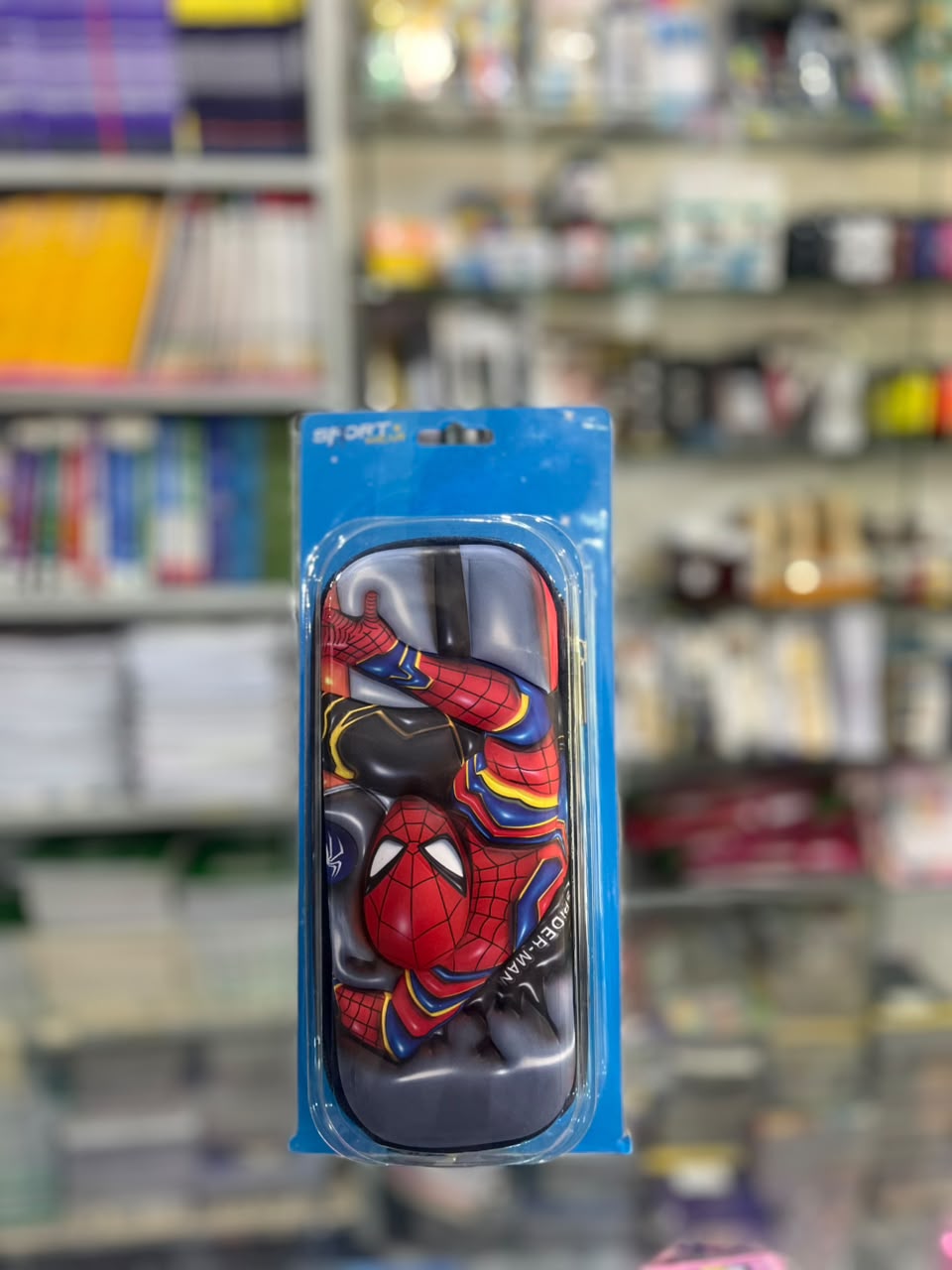 Spider-Man 3D Hardtop Pencil Case - Superhero Geometry Box