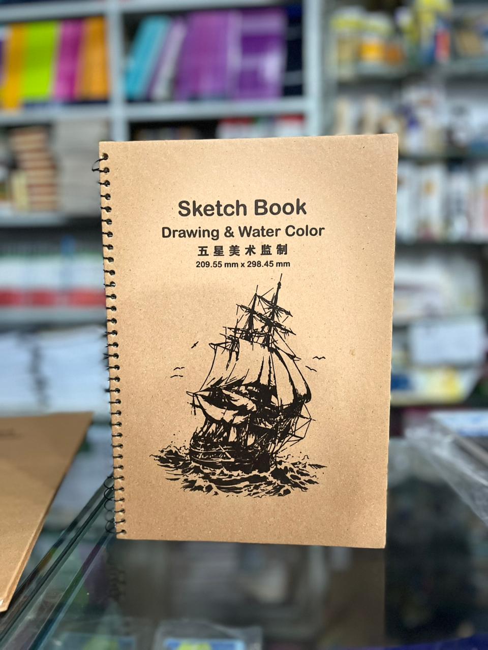 Artist Starter Combo – Sketch Book + Graded Pencil Set (12 PCS)