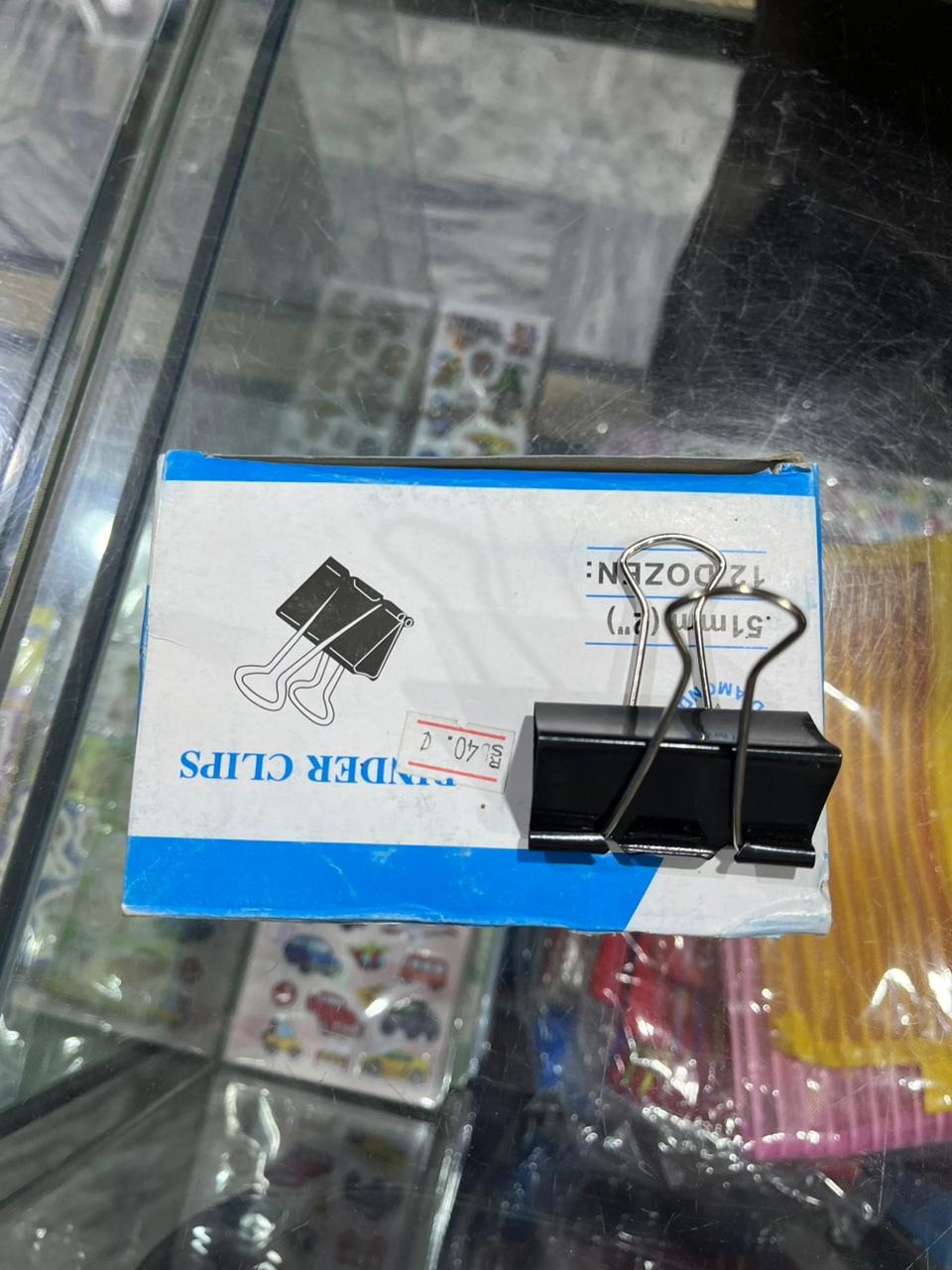 Diamond Premium Black Steel Binder Clips (All Sizes)