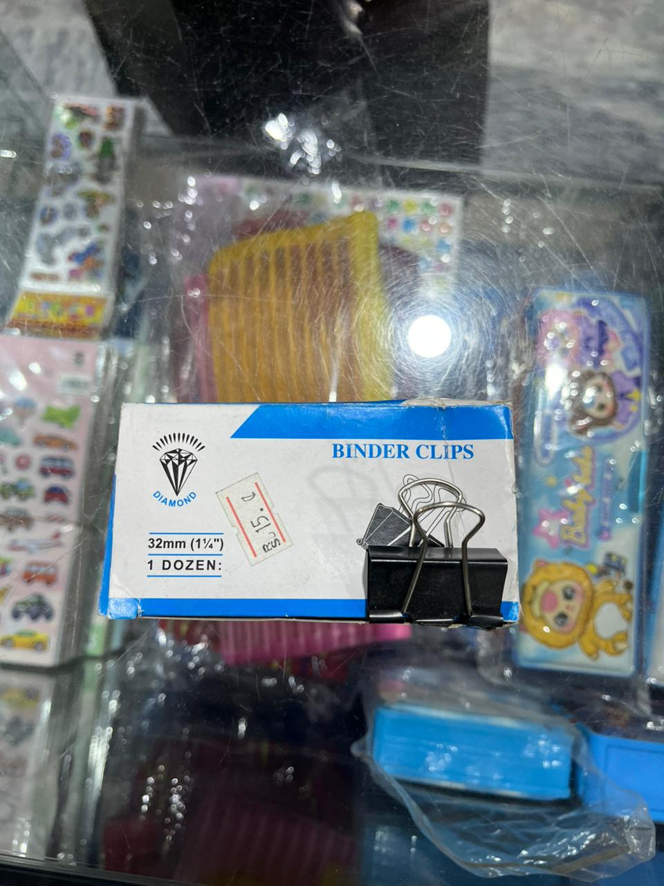 Diamond Premium Black Steel Binder Clips (All Sizes)