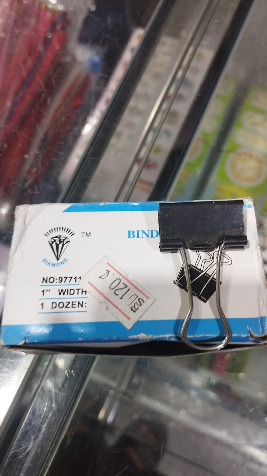 Diamond Premium Black Steel Binder Clips (All Sizes)