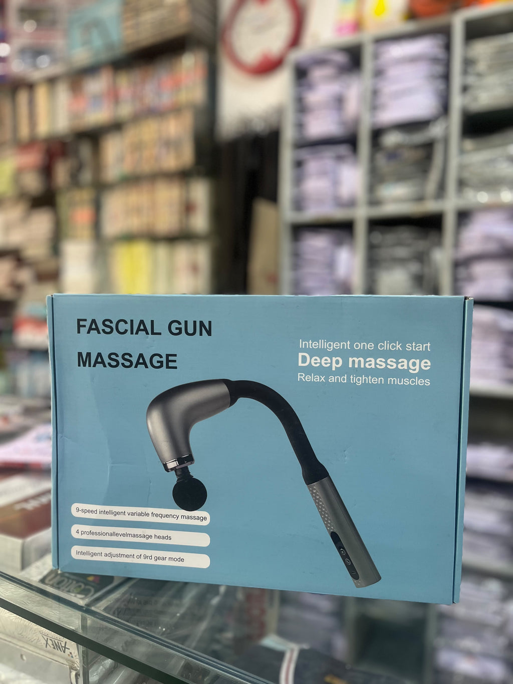 Massage Gun 4 in 1.Deep Handle tissue Massage Gun.